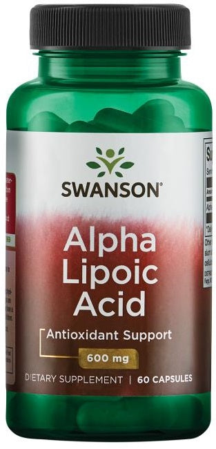 Swansoni alfa-lipoehape, 600 mg – 60 kapslit