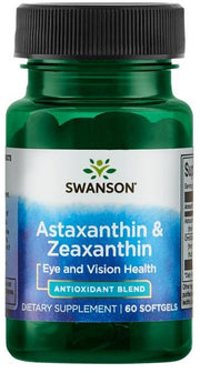 Swansoni astaksantiin ja zeaksantiin – 60 kapslit