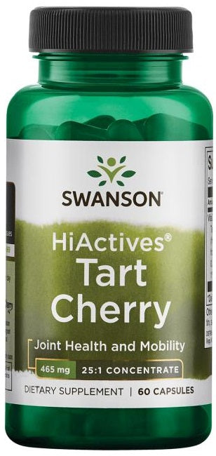 Swanson HiActives kirsimaitsega, 465 mg – 60 kapslit
