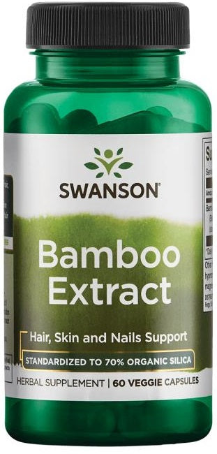 Swansoni bambuseekstrakt – 60 kapslit