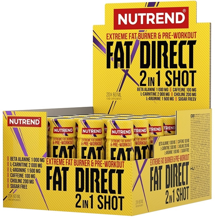 Nutrend Fat Direct 2in1 Shot – 20 x 60 ml.