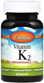 Carlson Labs vitamiin K2 MK-4, 5 mg - 60 kapslit