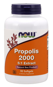 NOW Foods Propolis 2000 5:1 ekstrakt – 90 kapslit