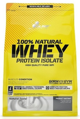Olimp Nutrition 100% looduslik vadakuvalgu isolaat, looduslik - 600 g