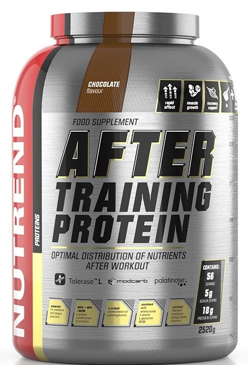 Nutrend proteiin pärast treeningut, šokolaadimaitseline – 2520 g