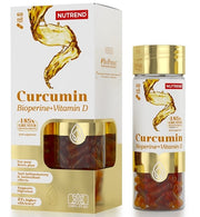 Nutrend kurkumiin + bioperiin + D-vitamiin – 60 kapslit
