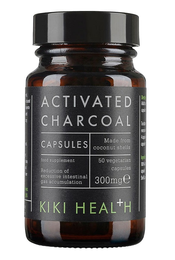 KIKI Health aktiveeritud süsi, 300 mg - 50 kapslit