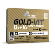 Olimp Nutrition Gold Vitamin D3 + K2 Sport Edition - 60 kapslit