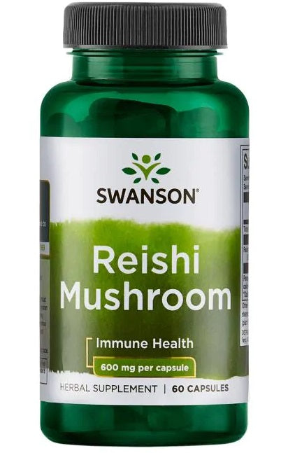 Swanson Reishi seened, 600 mg – 60 kapslit
