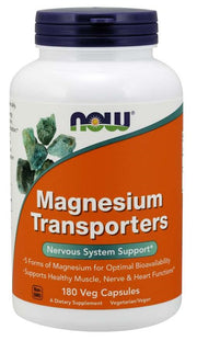 NOW Foods magneesiumi transportijad – 180 kapslit