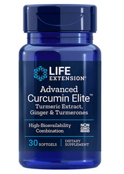 Life Extension Advanced Curcumin Elite kurkumiekstrakt, ingver ja kurkum – 30 kapslit