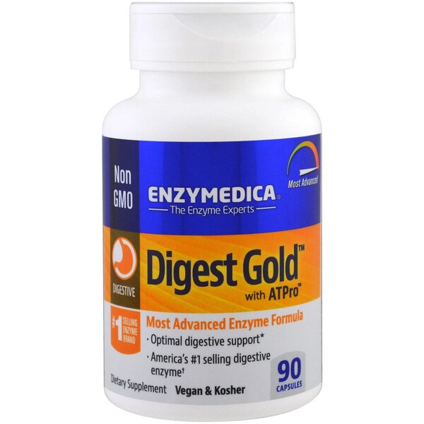 Enzymedica Digest Gold koos ATPro'ga - 90 kapslit