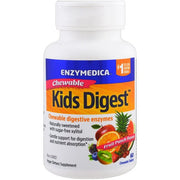 Enzymedica Kids Digest, puuvilja punch - 60 näritavat tabletti