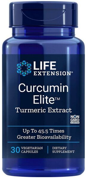 Life Extension Curcumin Elite kurkumiekstrakt – 60 kapslit