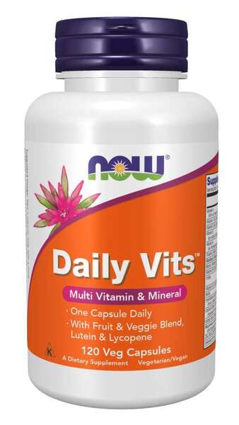 NOW Foods Daily Vits – 120 kapslit