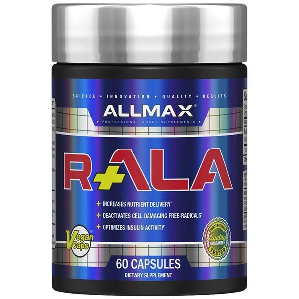 AllMax Nutrition R+ALA kompleks – 60 kapslit