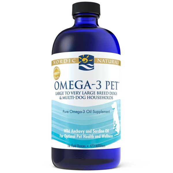 Nordic Naturals Omega-3 lemmikloomadele – 473 ml.