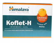Himalaya Koflet - H, apelsinimaitseline – 12 pastilli