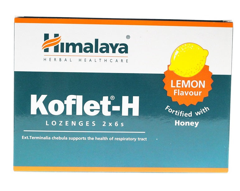 Himalaya Koflet - H, sidrunimaitseline – 12 losengit