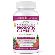 Nordic Naturals probiootilised kummikommid lastele, lõbusate marjade maitsega – 60 kummikommi