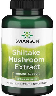 Swansoni šiitake seene ekstrakt, 500 mg – 120 kapslit