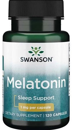 Swanson melatoniin, 1 mg – 120 kapslit
