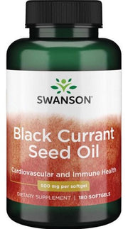 Swanson mustasõstraseemneõli, 500 mg – 180 kapslit