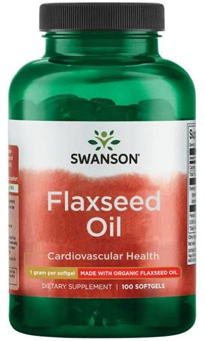 Swansoni linaseemneõli, 1000 mg – 100 kapslit