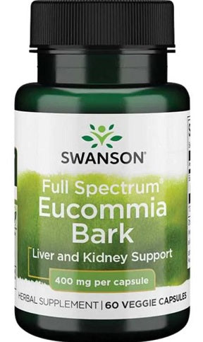 Swansoni laia toimespektriga eukommiakoore ekstrakt, 400 mg – 60 kapslit