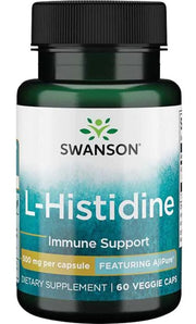 Swanson AjiPure L-histidiin, 500 mg – 60 kapslit