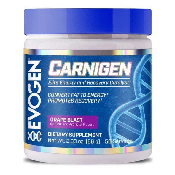 Evogen Carnigen pulber, viinamarjamaitseline – 66 g