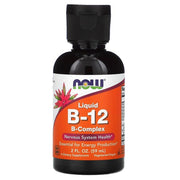NOW Foods vedel B-vitamiini kompleks – 59 ml.