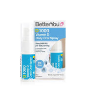 BetterYou D1000 päevane D-vitamiini suukaudne sprei – 15 ml.