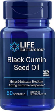 Life Extension musta köömne õli – 60 kapslit