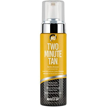 Pro Tan kahe minuti isepruunistaja, kohese sära andev tume päikeseta pruunistusgeel – 237 ml.