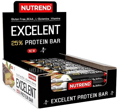 Nutrend Excelent 25% valgupatukka, vanilje-ananassi maitseline – 18 x 85 g