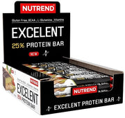 Nutrend Excelent 25% valgubatoon, šokolaad ja pähklid – 18 x 85 g