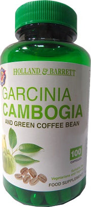 Holland & Barretti Garcinia Cambogia ja rohelise kohvioa ekstrakt – 100 kapslit