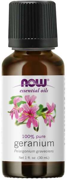 Produkto nuotrauka: NOW Foods Essential Oil, Geranium Oil - 30 ml.