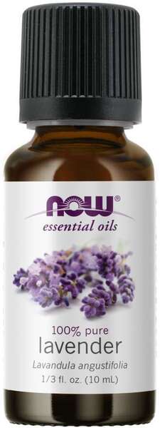 NOW Foods eeterlik õli, lavendliõli, 100% puhas – 10 ml.