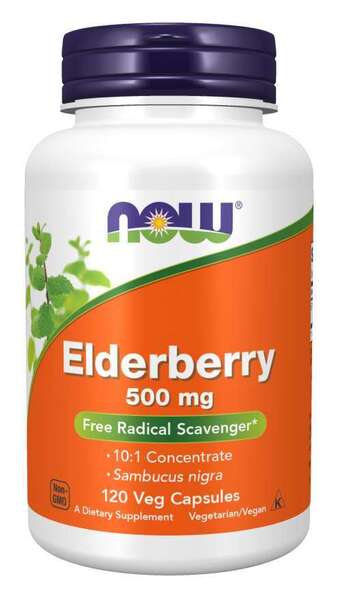 NOW Foods leedrimarja maitse, 500 mg – 120 kapslit