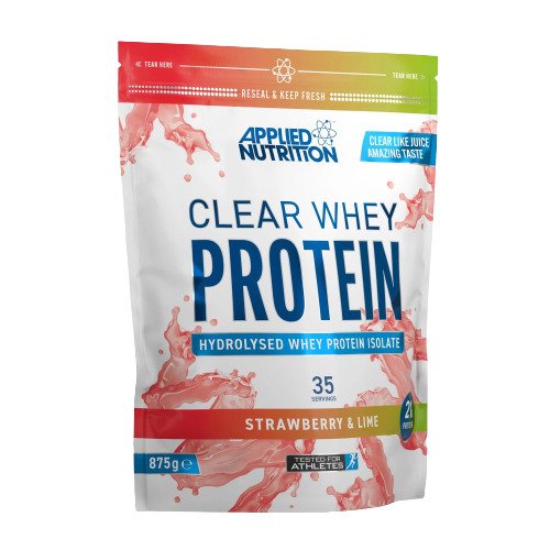Applied Nutrition Clear Whey Protein, maasika-laimi maitse – 875 g