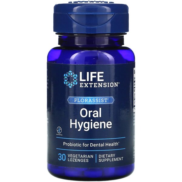 Life Extension Florassist suu hügieen – 30 taimset pastilli