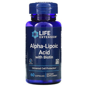 Life Extension Alpha Lipoehape Biotiin 60 kapslit – 60 kapslit