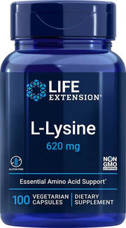Life Extension L-lüsiin, 620 mg – 100 kapslit