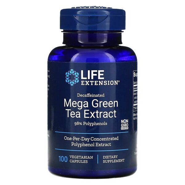Life Extension Mega rohelise tee ekstrakt – 100 kapslit