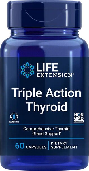 Life Extension Triple Action Thyroid 60 kapslit – 60 kapslit