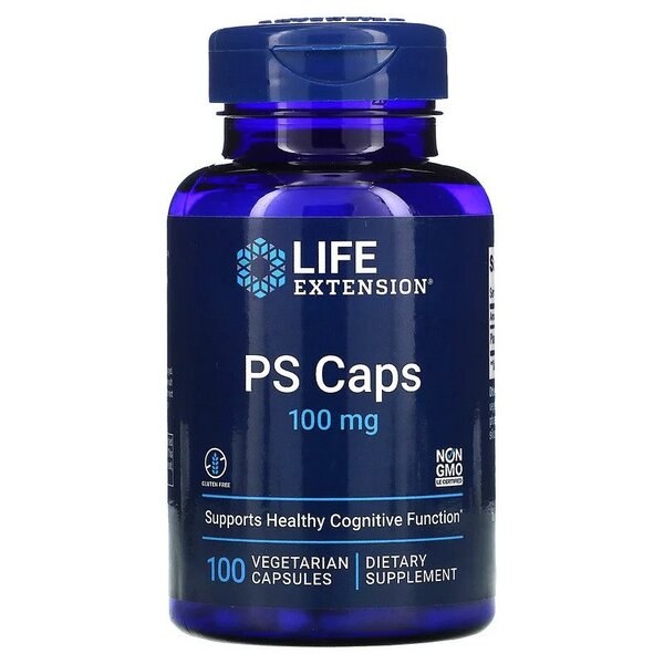 Life Extension PS kapslid, 100 mg – 100 kapslit