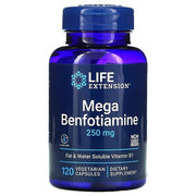 Life Extension Mega Benfotiamine, 250 mg – 120 kapslit