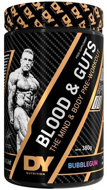 Dorian Yates Blood and Guts, närimiskummi maitsega – 380 g